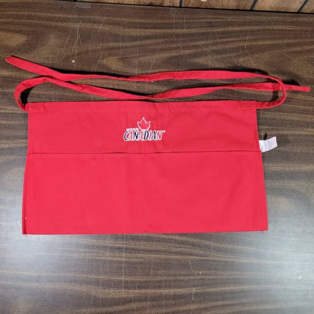 Molson Canadian Bartender/Waitress/Waiter Apron NEW